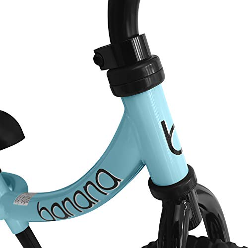 Banana Bike LT – Bicicletta da Equilibro, Bici Senza Pedali Leggera per Bambini – 2, 3 e 4 Anni (Blu) - 3
