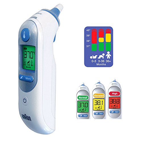 Braun IRT6520 ThermoScan 7 Age Precision – Termometro Auricolare a Infrarossi - 6