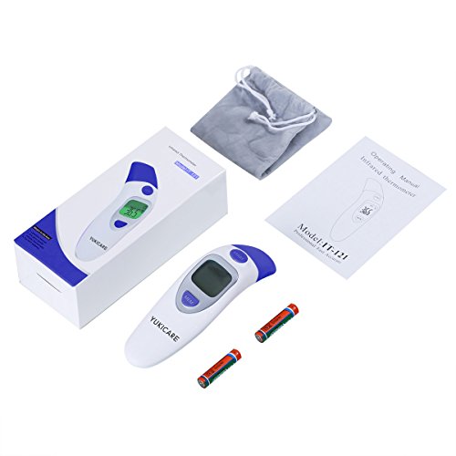 Termometro Medico Digitale a Infrarossi Per Orecchio e la Fronte,YUKICARE Termometro Domestico Professionale 4 in 1 per Bambini Adulti e Oggetti – Certificazione CE e FDA - 7