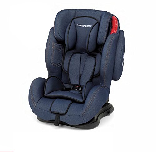 Foppapedretti Dinamyk 9-36 Seggiolino Auto, Gruppo 1/2/3 (9-36kg), per Bambini da 9 a 12 Anni circa, Blu Scuro (Jeans) - 3
