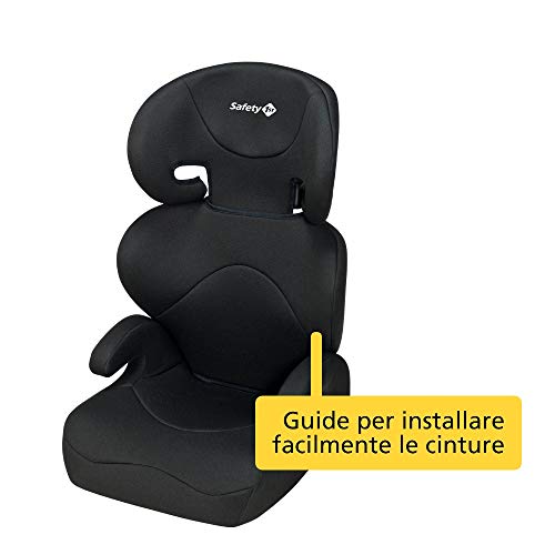 Safety 1St Road Safe Seggiolino Auto 15-36 kg, Gruppo 2/3, Per Bambini da 3.5 a 12 Anni, Reclinabile e Facile da Installare, Nero - 4