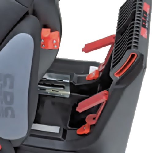 Foppapedretti Dinamyk 9-25 Seggiolino Auto, Rosso - 8
