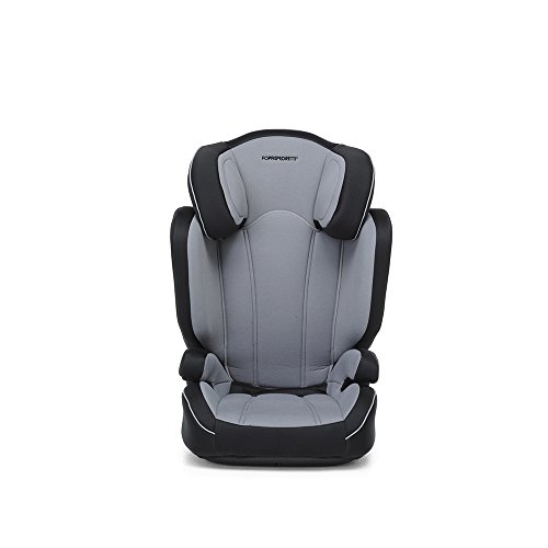 Foppapedretti Miestendo Fix Seggiolino Auto, Gruppo 2/3 (15-36kg), per Bambini da 3 a 12 Anni circa, Sistema Isofix, Nero/Argento - 2