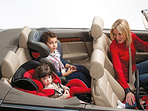 Foppapedretti Miestendo Fix Seggiolino Auto, Gruppo 2/3 (15-36kg), per Bambini da 3 a 12 Anni circa, Sistema Isofix, Nero/Argento - 7