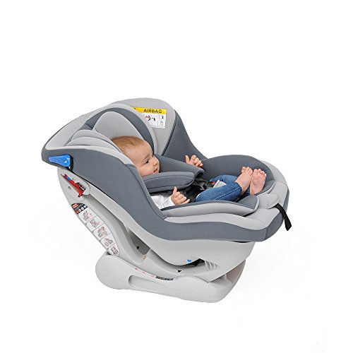Foppapedretti Mydrive Seggiolino Auto, Gruppo 0/1 (0-18kg), per Bambini dalla Nascita fino a 4 Anni circa, Grigio - 5