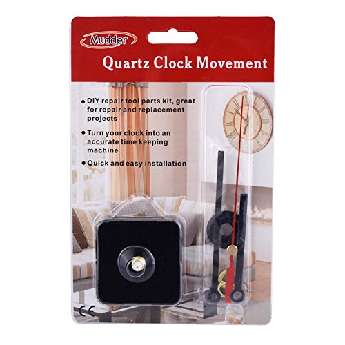 DIY Quarzo Orologio Movimento Meccanismo, 3 / 25 Pollici Massimo Quadrante Spessore, 1 / 2 Pollici Totale Lunghezza del Pozzo - 6