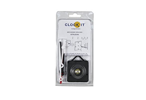 Meccanismo Orologio Economico con gancio, Silenzioso Con Rotazione Continua, 2 Set Lancette, Canotto H 16 mm/filettatura 10 mm. Azienda specializzata - 4