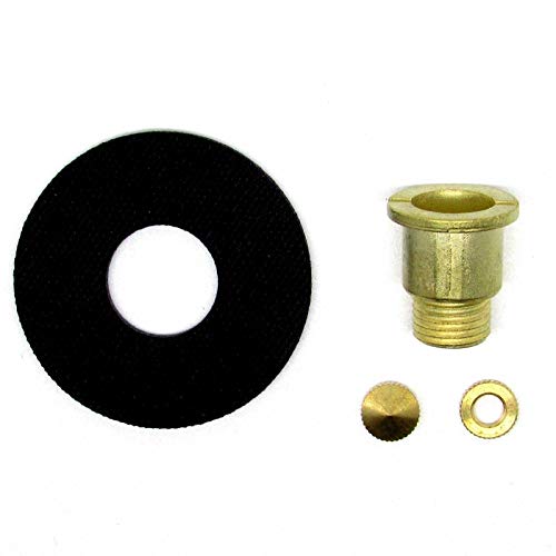 Meccanismo di ricambio al quarzo tedesco UTS Euroshaft per orologio a pendolo 20mm shaft – suitable for clock faces 8-12mm thick Nero - 5
