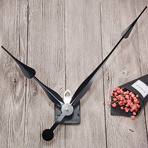 Hicarer Meccanismi dell’Orologio Movimenti di Orologi con 12 Pollici Lungo Mani dell’Orologio Spade - 5