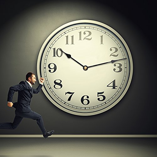 Hicarer Alta Coppia Orologio Meccanismo di Movimento con 230 mm/ 9.1 Pollici Lunga Lancetta - 6