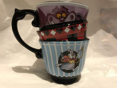 Alice nel paese delle meraviglie ha impilato la tazza per disney - 2