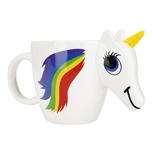 Aolvo Tazza Di Unicorno, Tazze Da Caffè In Ceramica Personalizzate Che Cambiano Colore Tazza Di Caffè Magica Originale, Sensibile Al Calore 3D - 5