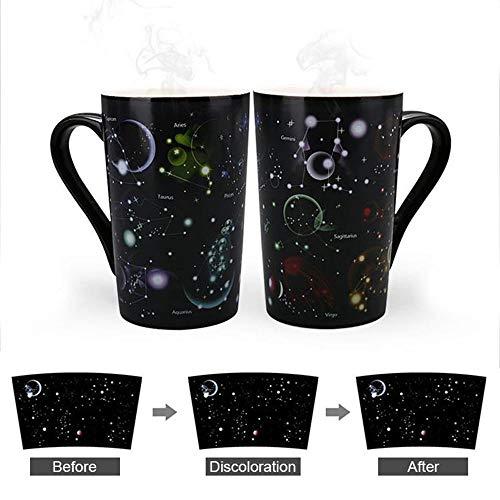 leegoal Tazza Magic Constellation, Tazza da caffè Magic Cambia Colore Tazza da tè per Ragazzi e Ragazze - 4