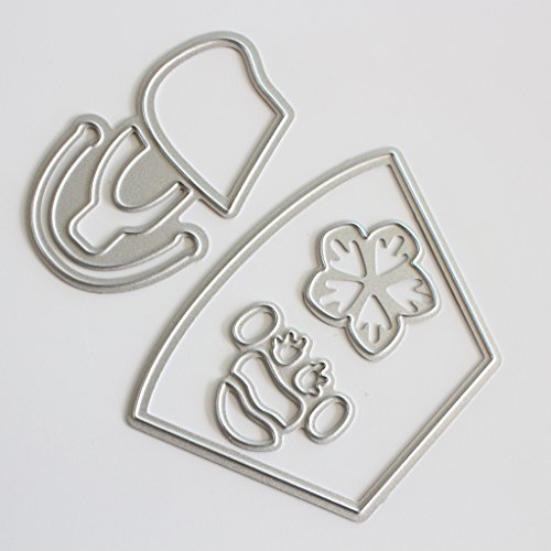 Fogun – Fustelle a Forma di Borsetta, per Scrapbooking - 7