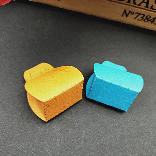 Lazzboy Fustelle Natale Scrapbooking Metallo Stencil Paper Card Craft per Sizzix Big Shot/Altre Macchine(B, Borsetta) - 3