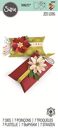Sizzix Bigz Pro Fustella, Box Pillow & Poinsettias - 3
