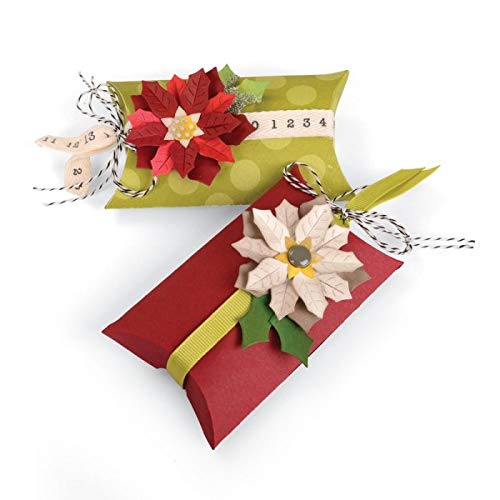 Sizzix Bigz Pro Fustella, Box Pillow & Poinsettias - 4