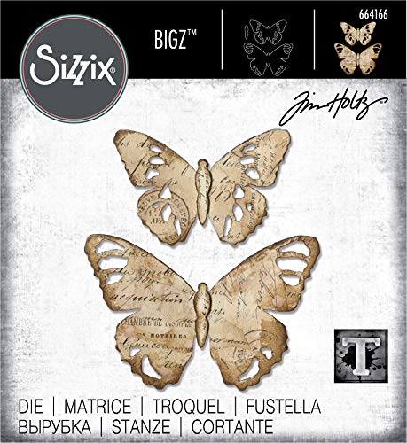 Sizzix Farfalla sbrindellata Fustella, Multicolore, taglia unica - 3