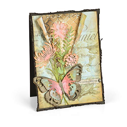 Sizzix Farfalla sbrindellata Fustella, Multicolore, taglia unica - 7