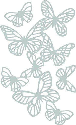 Sizzix 662516 Fustella Thinlits-Farfalle di Sophie Guilar, Acciaio, 26 x 13 x 0.2 cm - 2