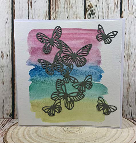 Sizzix 662516 Fustella Thinlits-Farfalle di Sophie Guilar, Acciaio, 26 x 13 x 0.2 cm - 4
