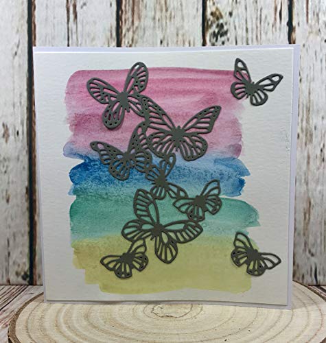 Sizzix 662516 Fustella Thinlits-Farfalle di Sophie Guilar, Acciaio, 26 x 13 x 0.2 cm - 5