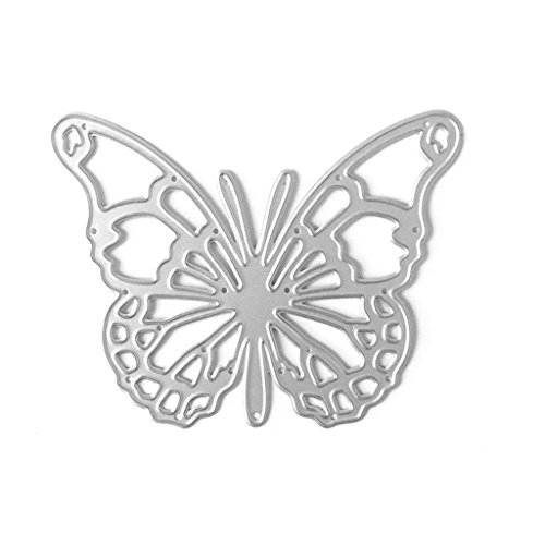 , kit fustelle in metallo con matrice da taglio per scrapbooking, progetti fai-da-te, bigliettini, motivo a farfalla - 9