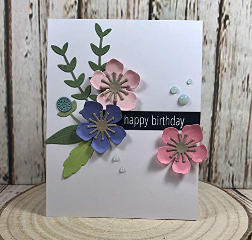 Sizzix Thinlits Fustella, Fiori da Giardino - 4