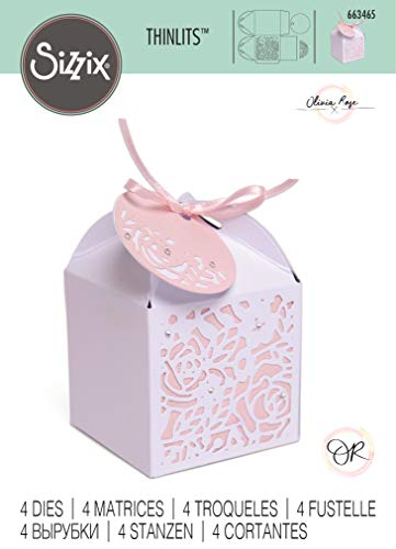Sizzix Scatola Decorativa per Bomboniere Fustella, Multicolore, taglia unica - 3