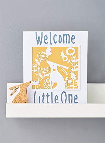 Papermania – Set di fustelle, 48 pezzi, formato A5, motivo: alfabeto e numeri, per matrimonio - 3