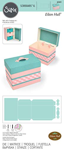 Sizzix Box Treasure Fustella, Multicolore, taglia unica - 3