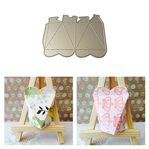 Homyl Fai Da Te Metallo Acciaio Candy Box Goffratura Taglio Muore Stencil Scrapbooking Carta Album Foto Modello Di Pittura FAI DA TE Fatti A Mano Mestieri Di Carta - 3