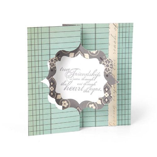 Sizzix Framelits Fustelle Set di 5 Pezzi, Etichette Fancy - 4