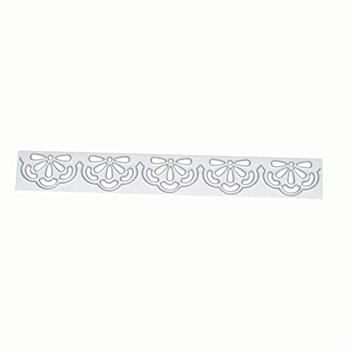 Teydhao Pizzo Floreale Fustelle Figura Decorative Bordi Metallici Stencil per Greeting Card Copertura goffratura Stencil Fai da Te Scrapbooking Album - 5
