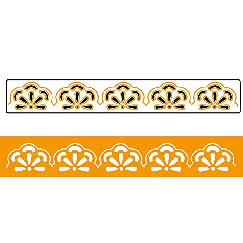 Teydhao Pizzo Floreale Fustelle Figura Decorative Bordi Metallici Stencil per Greeting Card Copertura goffratura Stencil Fai da Te Scrapbooking Album - 6