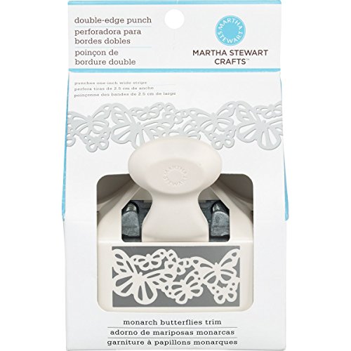 Martha Stewart Double Edge Punch-Butterflies, 1.25″X2.5″ - 2